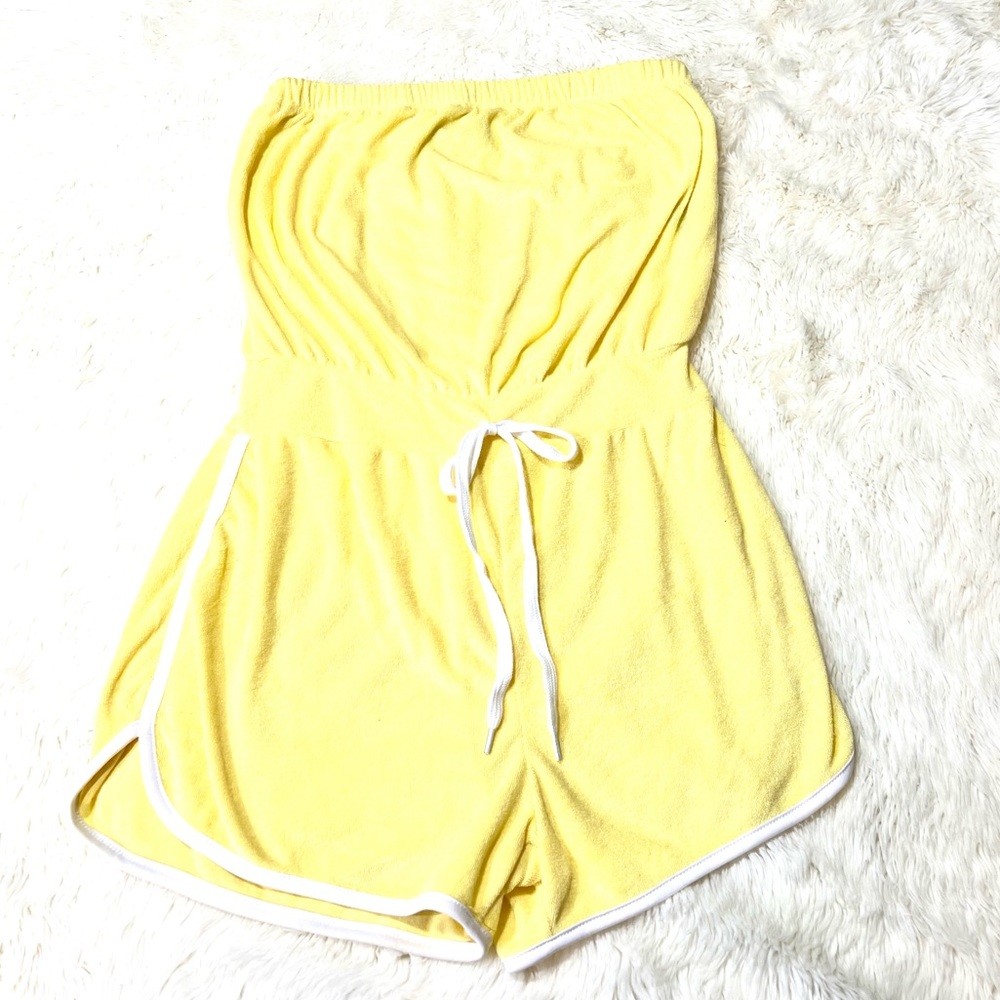 Yellow romper